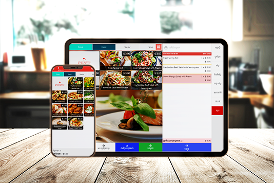 ePOS mobile and tablet order